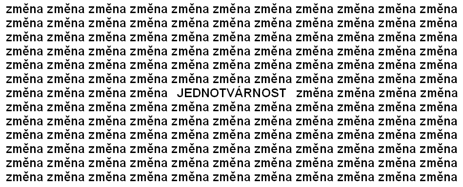 změna